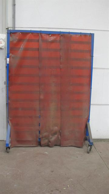 Werkplaats toebehoren afscheidingsrek tbv laswerk