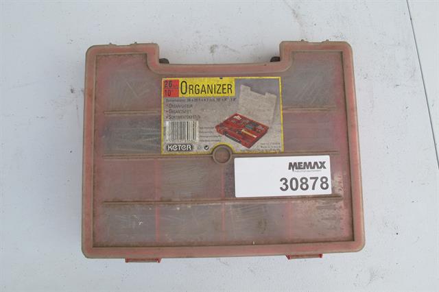 Diversen assortimentbakje met inhoud