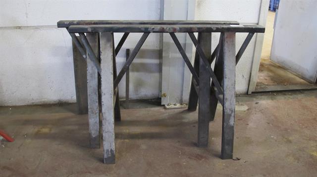 Werkplaats toebehoren bok van metaal / 2 stuks