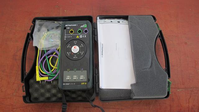 Diversen draaiveldrichting wijzer Metra-phase 1