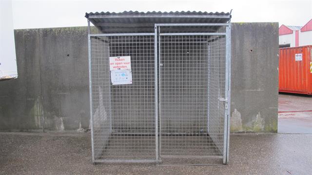 Werkplaats toebehoren gasfles opslag