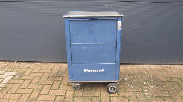 Werkplaats toebehoren gereedschapswagen Format