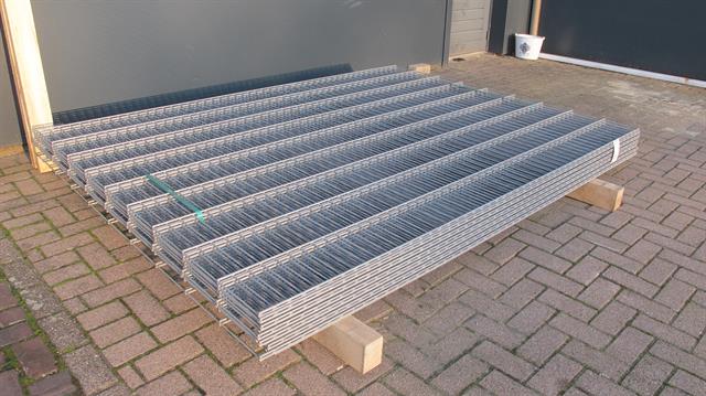 Hekwerk  hekwerk / h180 x b250cm / 12 stuks 