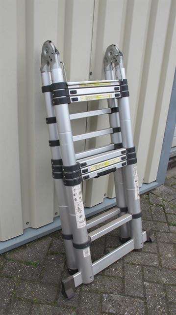 ladder - trap - steiger inschuifbare ladder