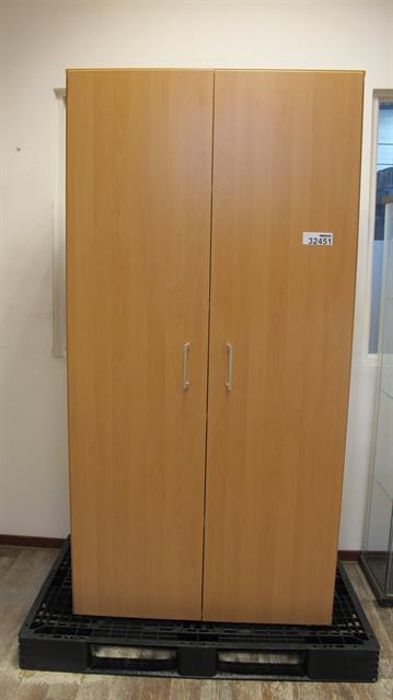 kantine/kantoor kast van hout met planken