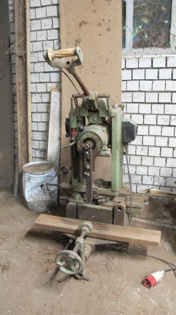 Boor - freesmachine ketting frees