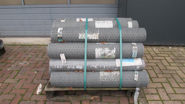 Hekwerk  kuikengaas h100x25meter / 18 rollen