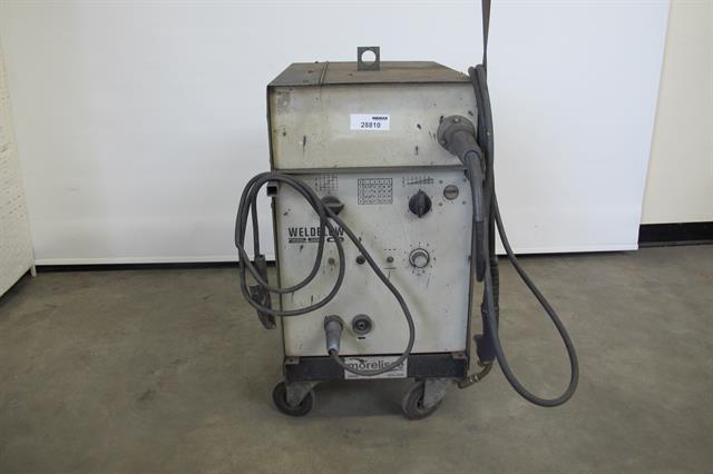 Lasmachine en plasmasnijder lasapparaat Morelisse Weldblow 250