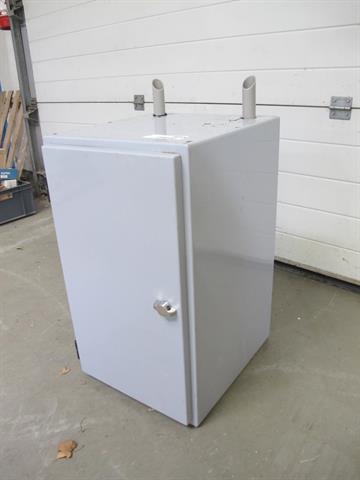 Diversen materiaal kast voor montage op een vrachtwagen