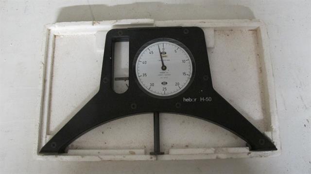 Diversen meetklok Hebor H50