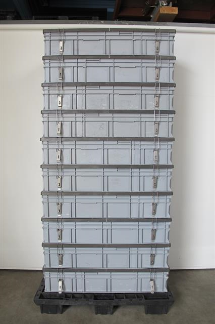 Kunststof bakken opslagbakken  Engels 10 stuks / h24 x 110 x 60cm