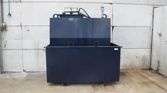 Werkplaats toebehoren bulktank voor motorolie Tolsma