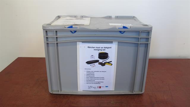 Diversen riool en dakgoot reiniging set Karcher