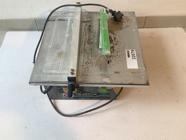 Diversen tegelzaag Rubi incl. zaagbladen