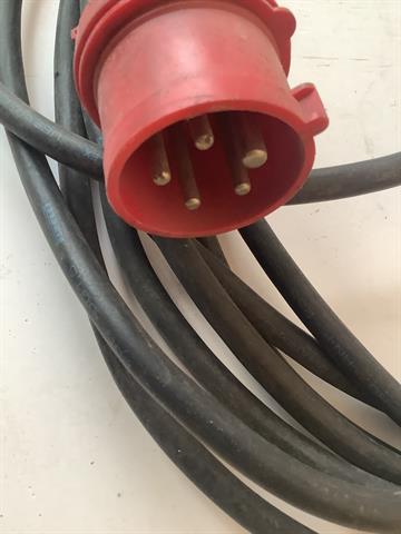 Diversen verlengkabel 380V ca 10 meter