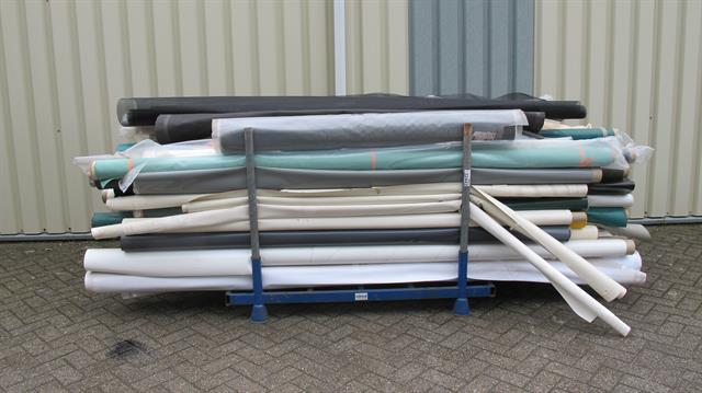 Doek zeil, doek en gaasdoek restpartijen