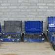 5 assortiment-koffers met diverse inhoud 5 assortiment-koffers met diverse inhoud