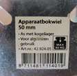 Diversen bokwiel 50mm 4 stuks NIEUW 2