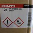 Diversen chemisch anker mortel Hilti Hit-Hy 200-A / doos 20 stuks 2