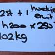 Hekwerk en toebehoren hekwerk h203 x b250cm / 22 stuks / 1102kg 8