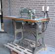 Naai- en lockmachines industriële naaimachine Adler 167-73 2