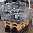kunststof pallets 12 stuks / 120x100x16cm gesloten dek
