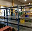 Werkplaats toebehoren legplank stelling ±80meter x h210 x 60cm Nedcon 7