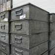 Magazijn magazijnbakken van metaal 10 stuks / h17 x 34 x 53cm 1