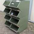 Magazijn magazijnbakken van metaal / 8 stuks 2