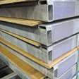Magazijnstelling midden formaat (2500x1250mm) plaat stelling / 2 staanders + 14 frame liggers  16