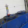 Werkplaats toebehoren olie reservoir 1200liter met pomp 7