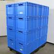 Kunststof bakken opslagbakken  Schafer 8 stuks  / h31 x 40 x 60cm  3