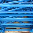 Magazijnstelling palletstelling / 5 staanders H6500mm en 22 liggers L3600mm 8