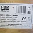 Rollen/profielwals plaatwals HBM 1x1000mm 9