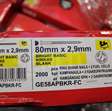 Diversen schietspijkers met gaspatronen Senco 80mm / 4 dozen  8