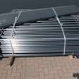 Hekwerk en toebehoren spijlhekwerk h240 x b230cm / 13 stuks incl. 15 staanders 2