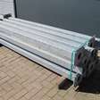 staanders met voetplaat L2550x100x100mm / 12 stuks