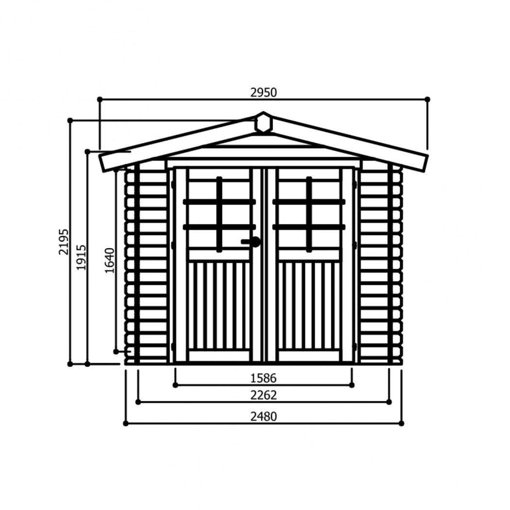 Tuin  tuinhuis Gera 2