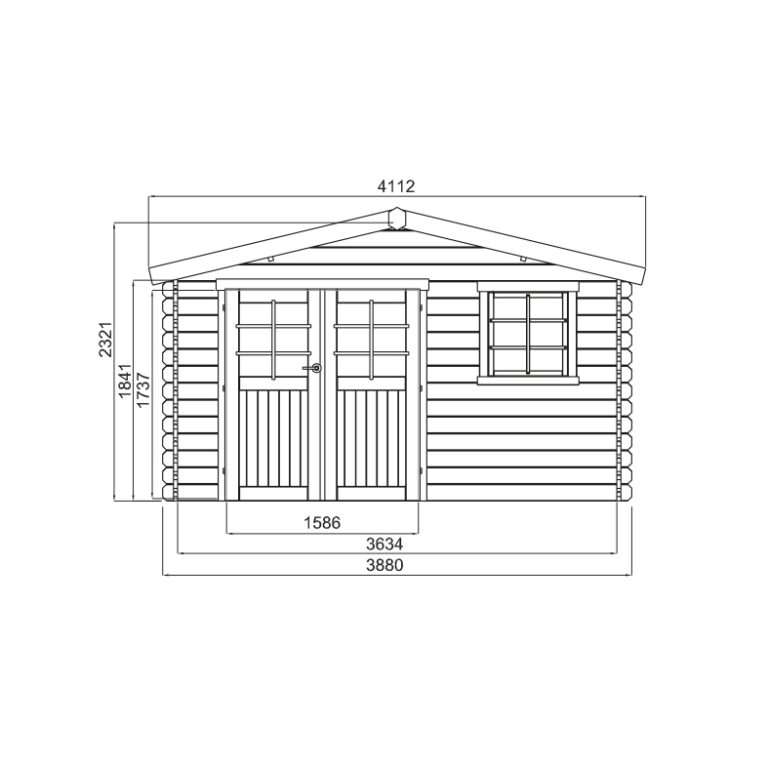 Tuin  tuinhuis Linz 2
