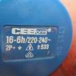 Diversen verlengsnoer ca 10 mtr / 16A-230V 3