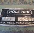 Zaagmachine wandzaag machine Holz-Her 5