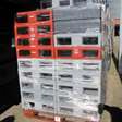 zware kunststof pallets  80x60x16cm 20 stuks / gesloten dek