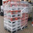 zware kunststof pallets  80x60x16cm 20 stuks / gesloten dek