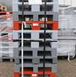 Kunststof pallets zware kunststof pallets  80x60x16cm 21 stuks / gesloten dek 2