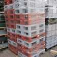 Kunststof pallets zware kunststof pallets  80x60x16cm 24 stuks / gesloten dek 1