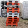 Kunststof pallets zware kunststof pallets  80x60x16cm 24 stuks / gesloten dek 3